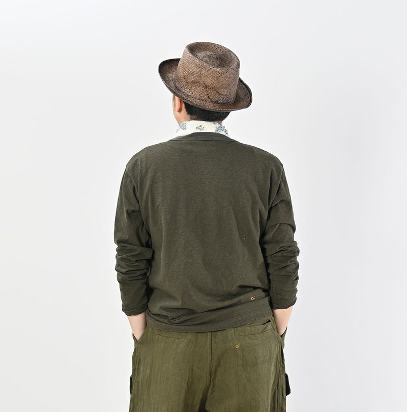 45R Betouch Goaton 908 Cleric T-shirt (Top dyed)