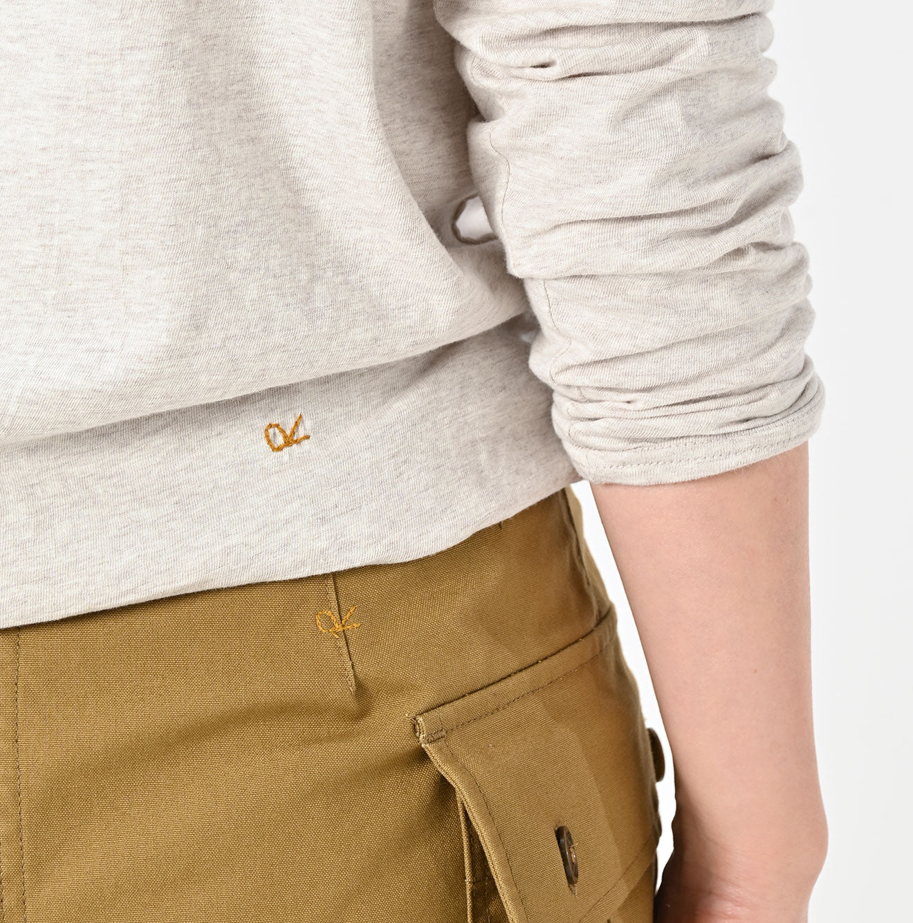 45R Betouch Goaton 908 Cleric T-shirt (Top dyed) - Image 15