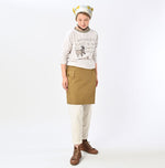 45R Betouch Goaton 908 Cleric T-shirt (Top dyed)