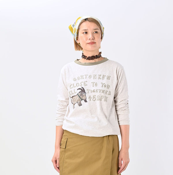 45R Betouch Goaton 908 Cleric T-shirt (Top dyed)