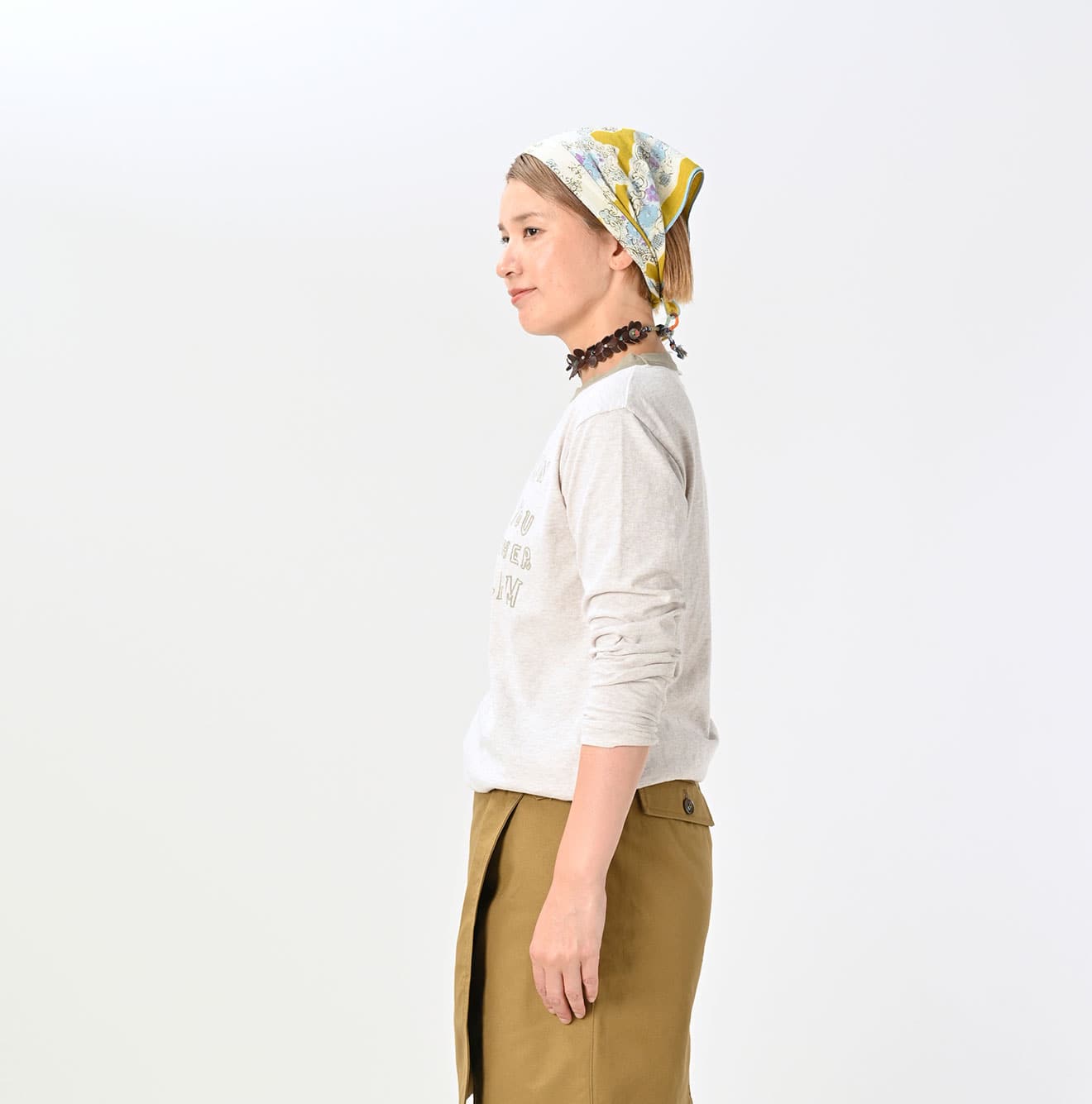 45R Betouch Goaton 908 Cleric T-shirt (Top dyed)