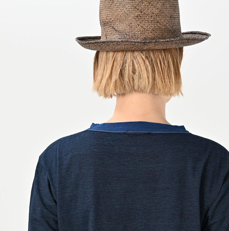 45R Indigo Betouch Goaton 908 Cleric T-shirt - Image 12