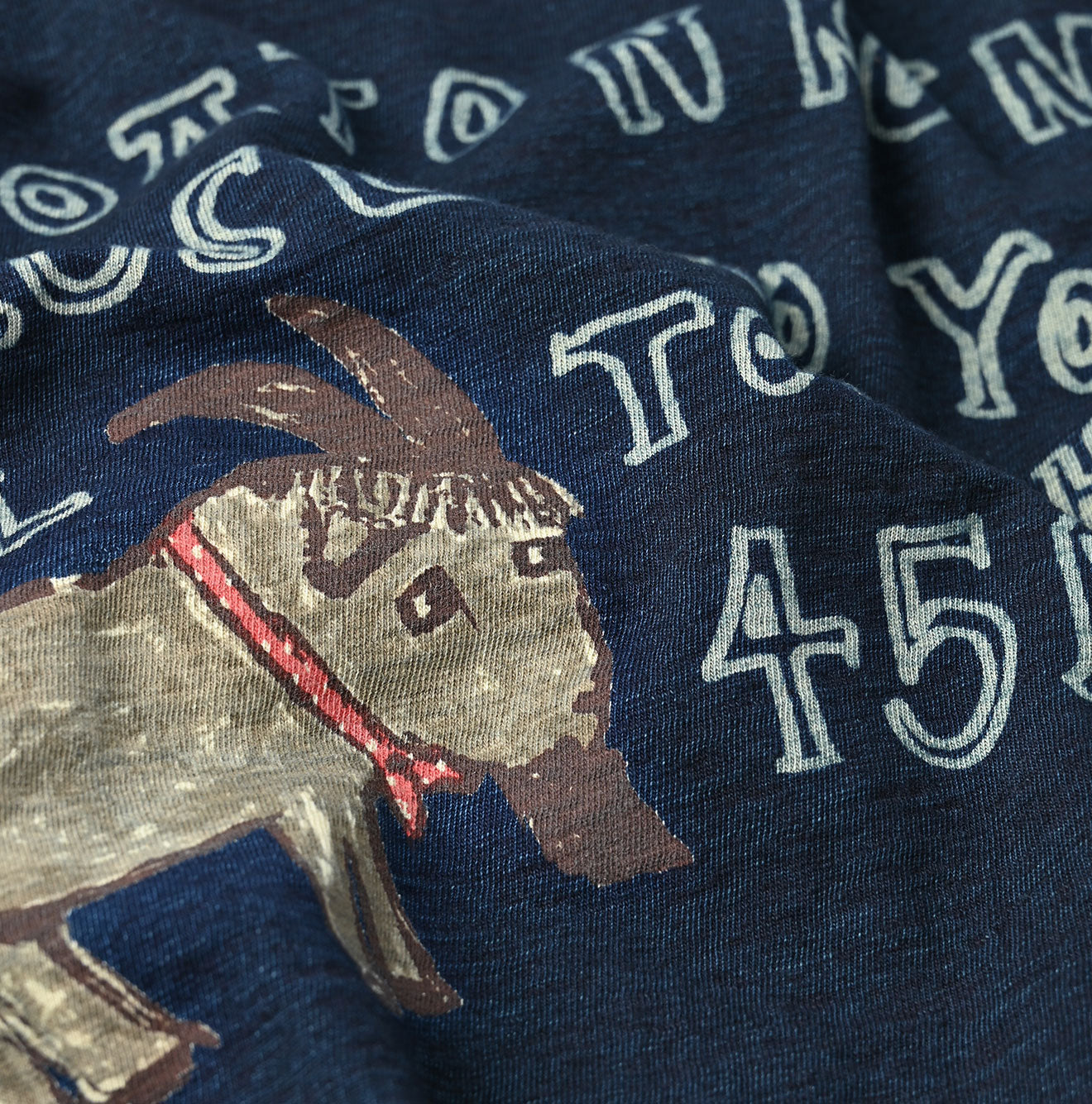 45R Indigo Betouch Goaton 908 Cleric T-shirt - Image 16