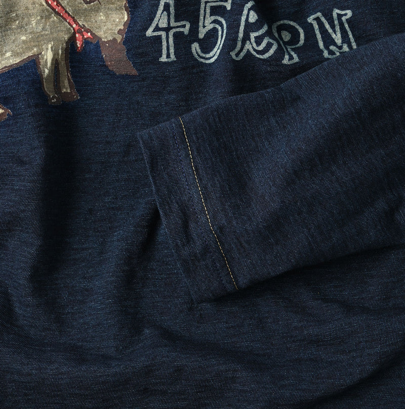 45R Indigo Betouch Goaton 908 Cleric T-shirt - Image 17