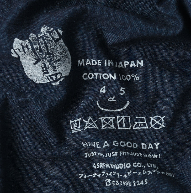 45R Indigo Betouch Goaton 908 Cleric T-shirt - Image 19