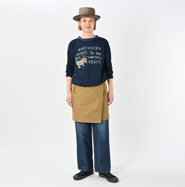 45R Indigo Betouch Goaton 908 Cleric T-shirt