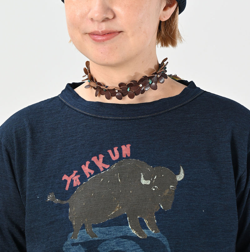 45R Indigo Betouch Yakkun 908 T-shirt