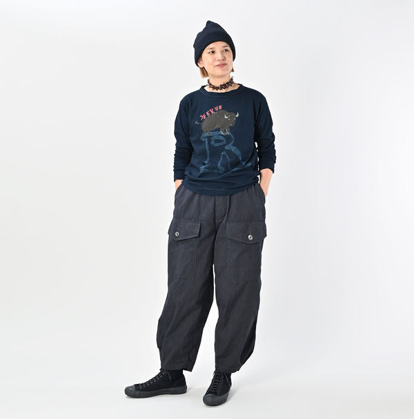 45R Indigo Betouch Yakkun 908 T-shirt