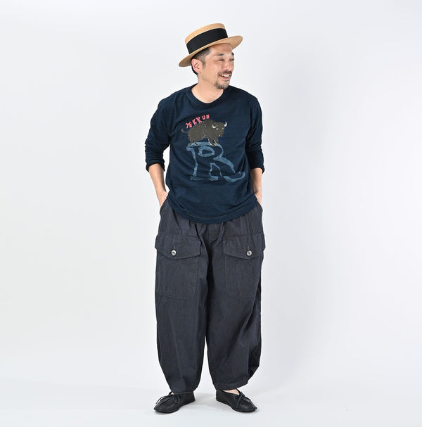 45R Indigo Betouch Yakkun 908 T-shirt