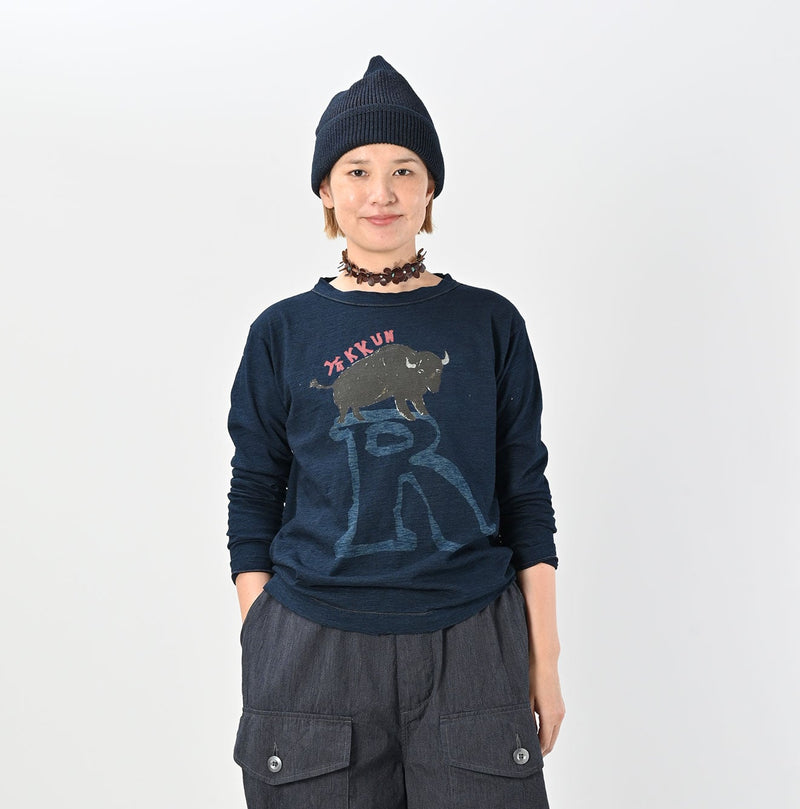 45R Indigo Betouch Yakkun 908 T-shirt - Image 4