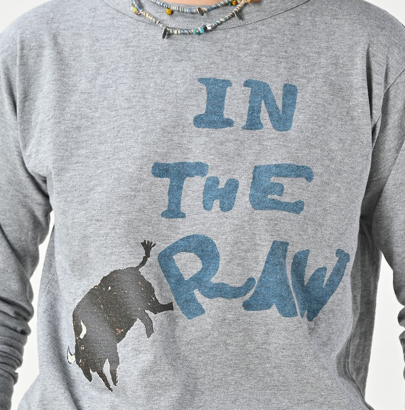 45R In the Raw 908 Betouch T-shirt (Top-dyed)