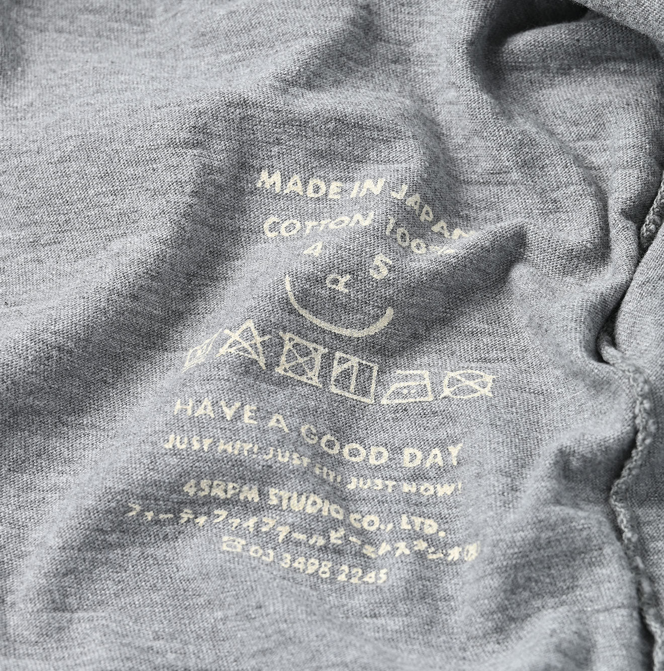 45R In the Raw 908 Betouch T-shirt (Top-dyed)