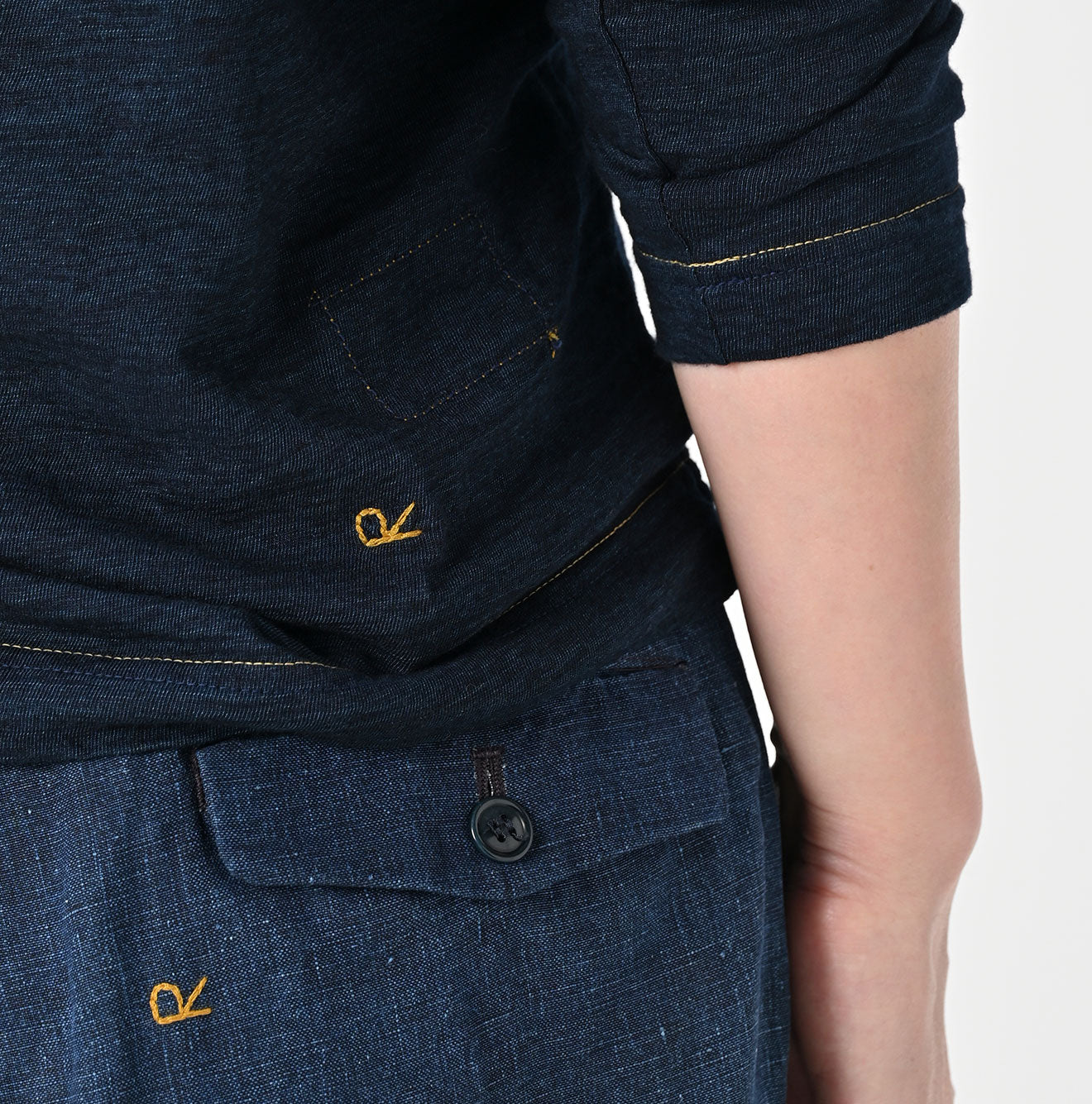 45R Indigo In the Raw 908 Betouch T-shirt - Image 13