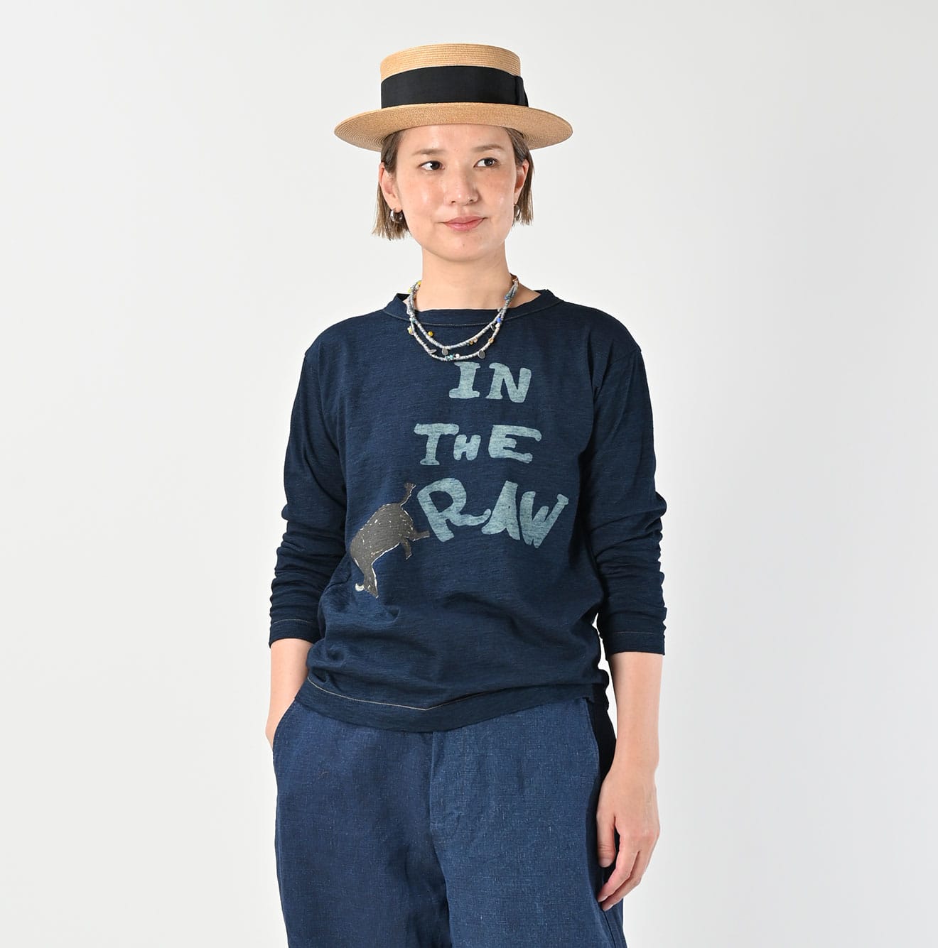 45R Indigo In the Raw 908 Betouch T-shirt