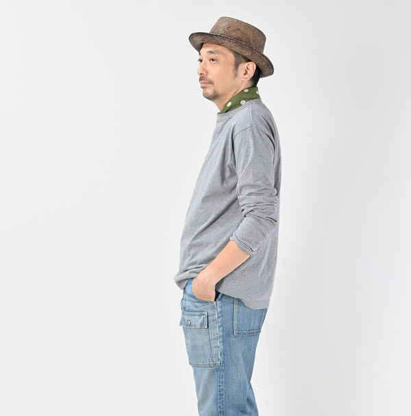 45R Goaton Embroidery 908 T-shirt (Top-dyed)