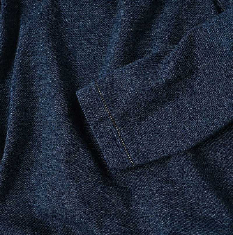 45R Indigo Goaton Embroidery 908 T-shirt