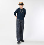 45R Indigo Goaton Embroidery 908 T-shirt