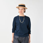 45R Indigo Goaton Embroidery 908 T-shirt