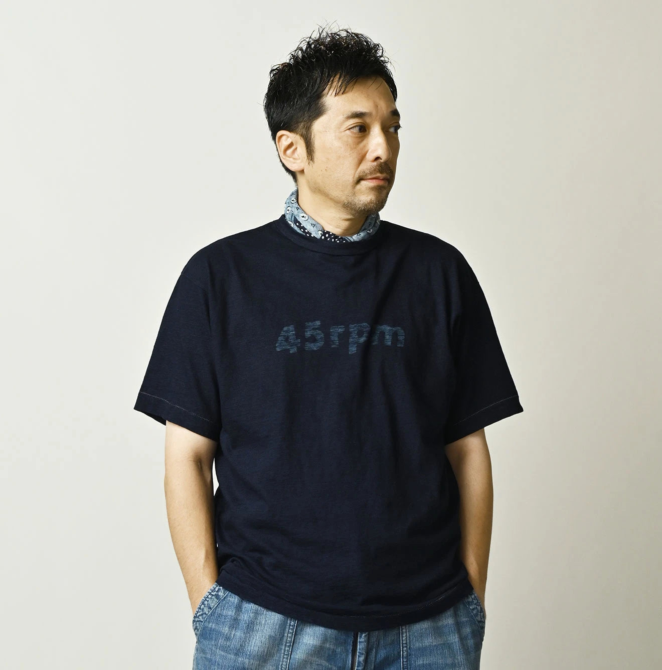 Indigo Takehiko 908 Maru-Futura T-shirt | 45R Official Online