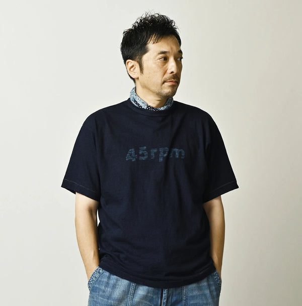 45R Indigo Takehiko 908 Maru-Futura T-shirt