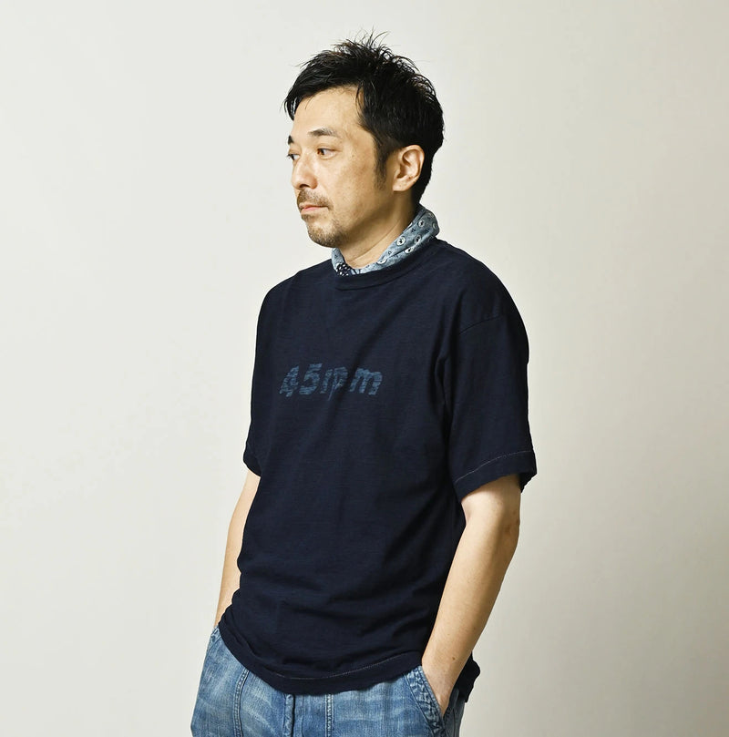 45R Indigo Takehiko 908 Maru-Futura T-shirt - Image 8