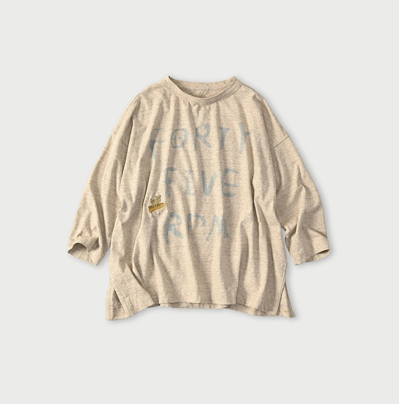 45R Big Slit Hiko Big Donkey Logo 908 T-shirt (Top-Dyed) - Image 1