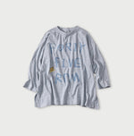 45R Big Slit Hiko Big Donkey Logo 908 T-shirt (Top-Dyed)