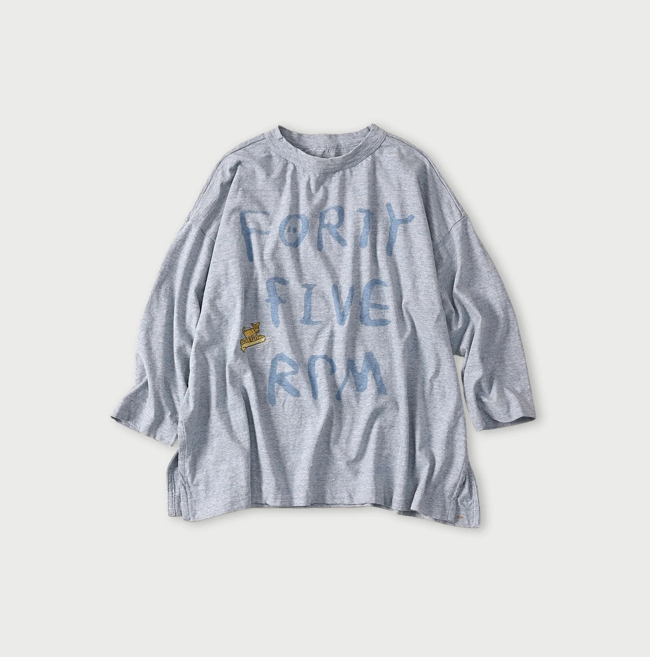 45R Big Slit Hiko Big Donkey Logo 908 T-shirt (Top-Dyed) - Image 2