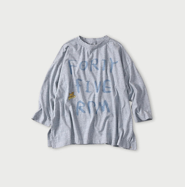 45R Big Slit Hiko Big Donkey Logo 908 T-shirt (Top-Dyed)