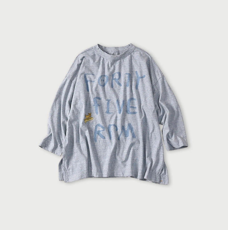 45R Big Slit Hiko Big Donkey Logo 908 T-shirt (Top-Dyed) - Image 2