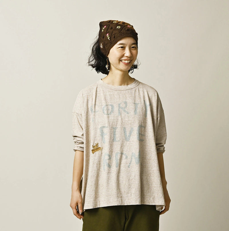 45R Big Slit Hiko Big Donkey Logo 908 T-shirt (Top-Dyed) - Image 5