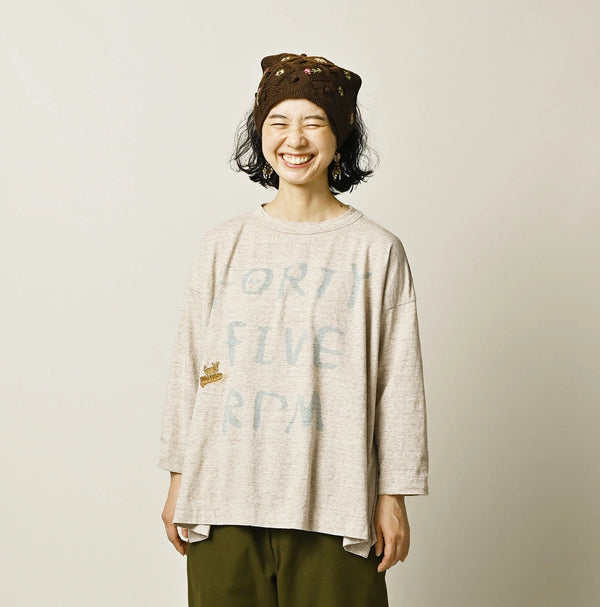 45R Big Slit Hiko Big Donkey Logo 908 T-shirt (Top-Dyed)