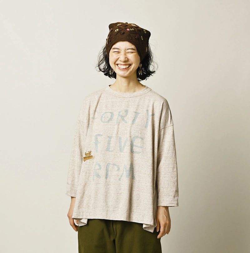 45R Big Slit Hiko Big Donkey Logo 908 T-shirt (Top-Dyed) - Image 8