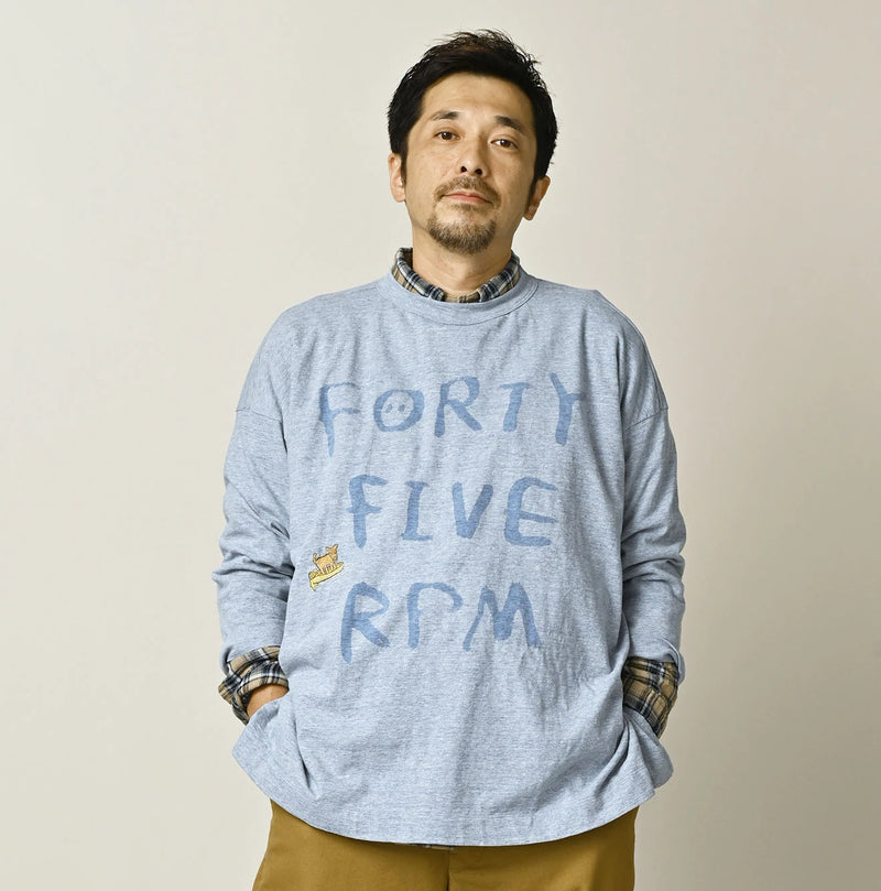 45R Big Slit Hiko Big Donkey Logo 908 T-shirt (Top-Dyed) - Image 9