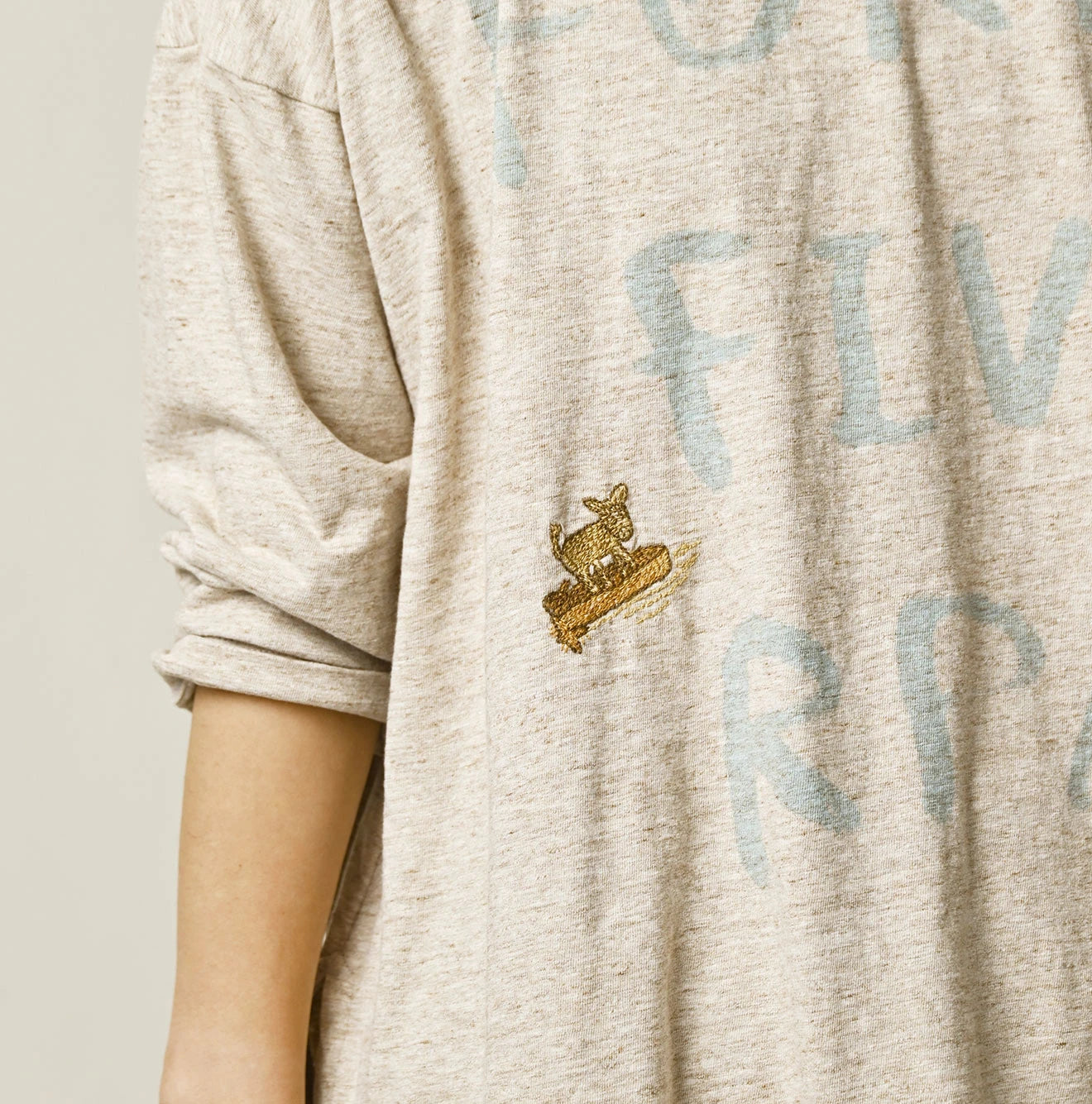 45R Big Slit Hiko Big Donkey Logo 908 T-shirt (Top-Dyed) - Image 14
