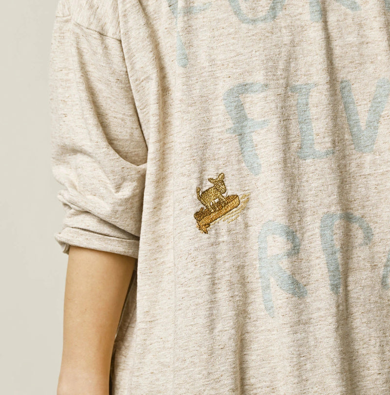 45R Big Slit Hiko Big Donkey Logo 908 T-shirt (Top-Dyed) - Image 14