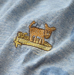 45R Big Slit Hiko Big Donkey Logo 908 T-shirt (Top-Dyed)