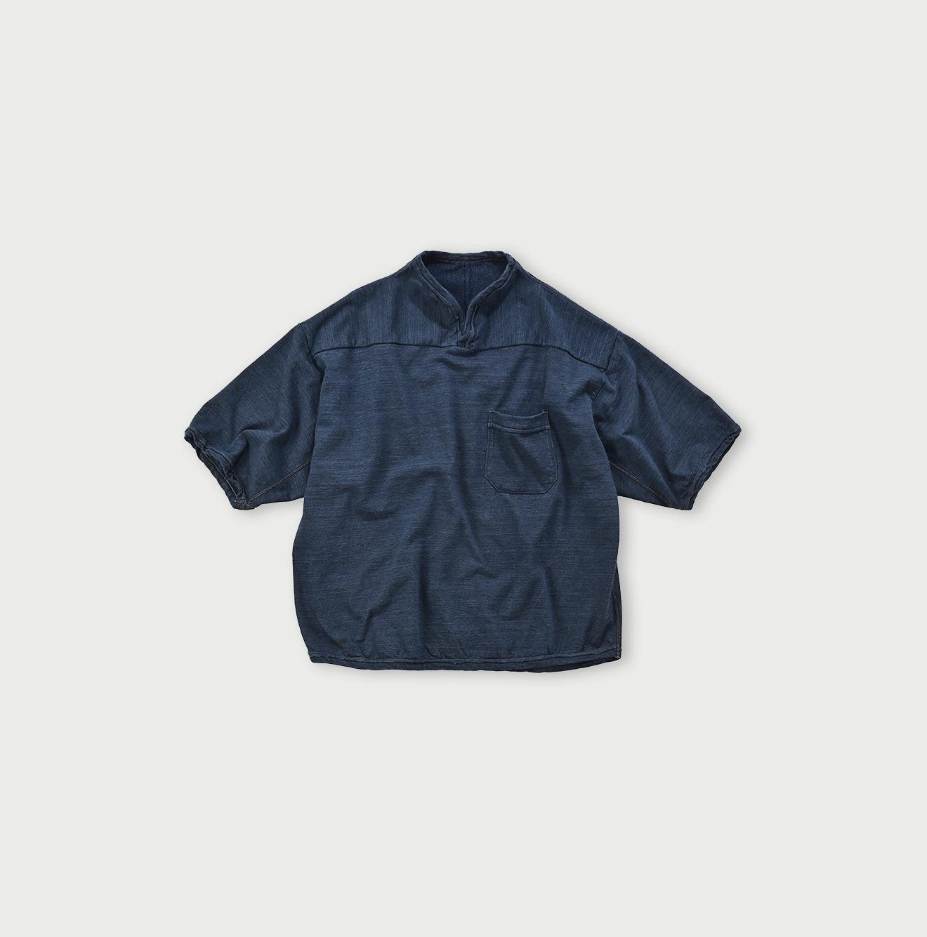 Indigo Dekoboko Tenjiku Outer T-shirt