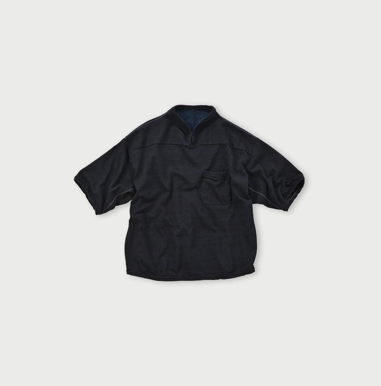 Indigo Dekoboko Tenjiku Outer T-shirt