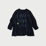 45R Indigo Big Slit Hiko Big Donkey Logo 908 T-shirt