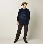 45R Indigo Big Slit Hiko Big Donkey Logo 908 T-shirt
