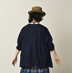 45R Indigo Big Slit Hiko Big Donkey Logo 908 T-shirt