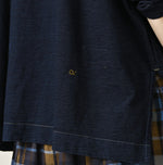 45R Indigo Big Slit Hiko Big Donkey Logo 908 T-shirt