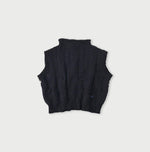 Indigo Nordic Aran Vest - 45R by 45rpm studio