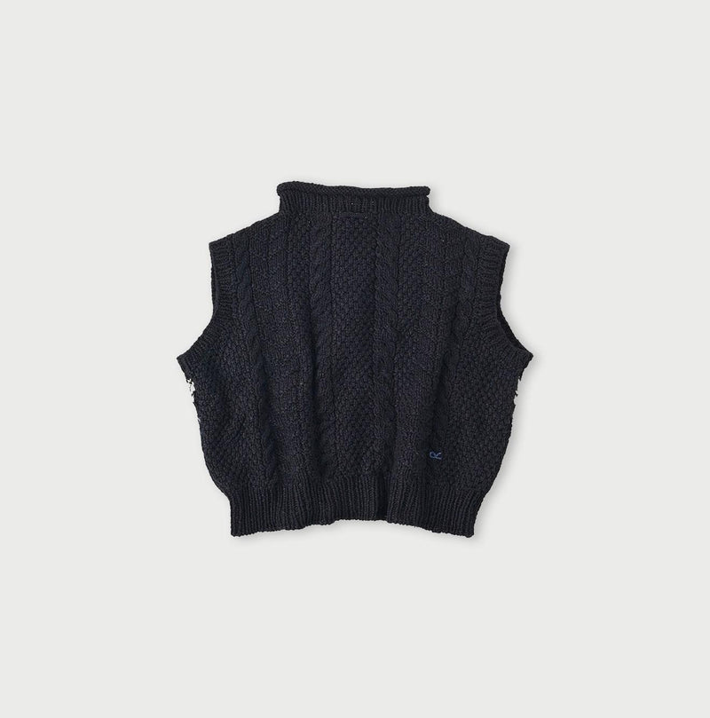 Indigo Nordic Aran Vest - 45R by 45rpm studio - Image 11