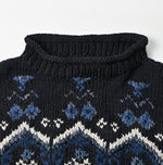 Indigo Nordic Aran Vest - 45R by 45rpm studio