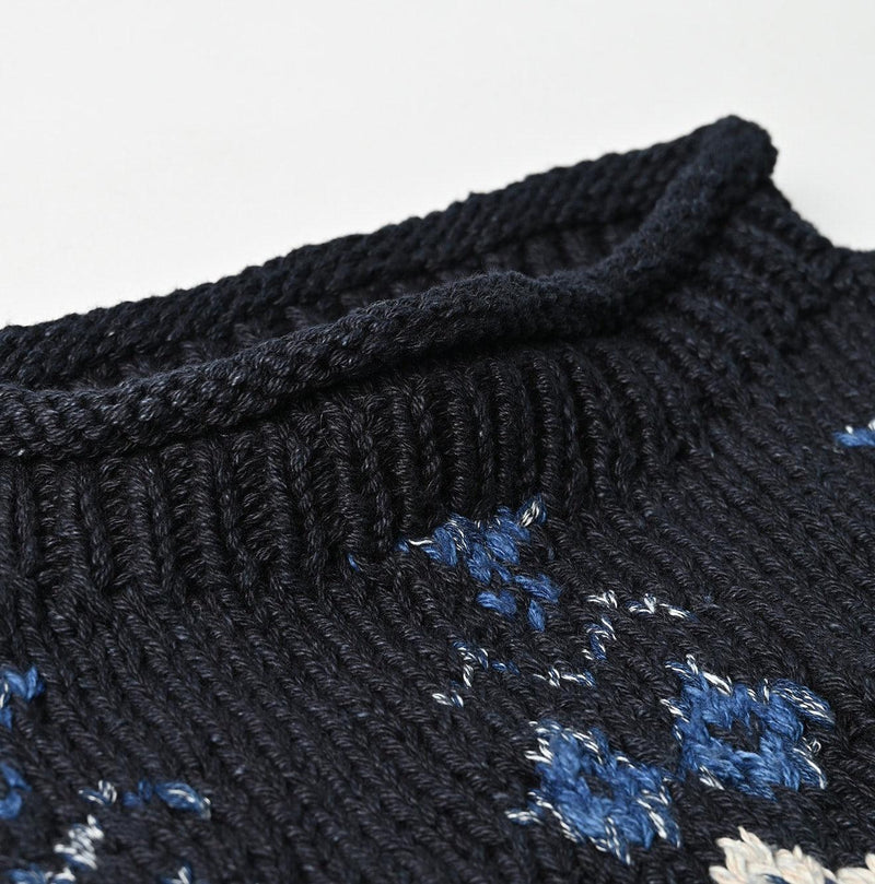 Indigo Nordic Aran Vest - 45R by 45rpm studio - Image 4