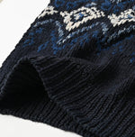 Indigo Nordic Aran Vest - 45R by 45rpm studio
