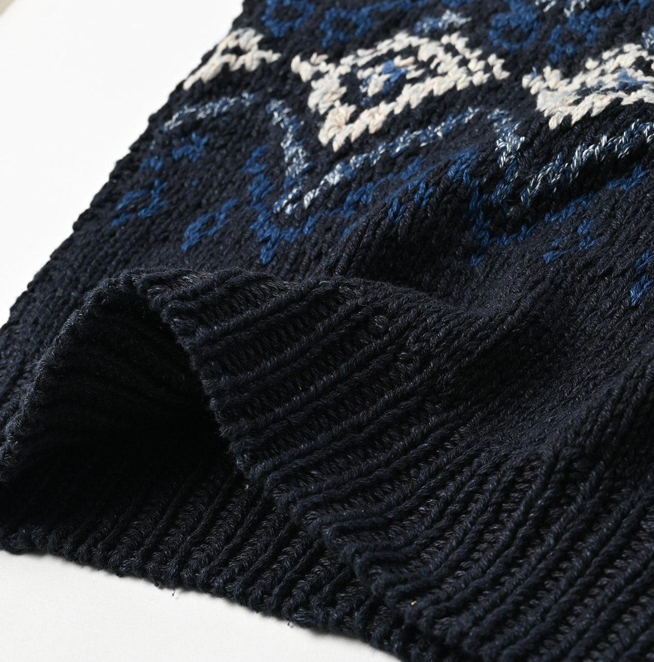 Indigo Nordic Aran Vest - 45R by 45rpm studio - Image 6