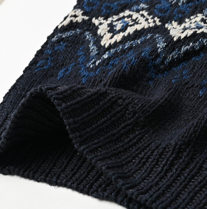Indigo Nordic Aran Vest - 45R by 45rpm studio - Image 6